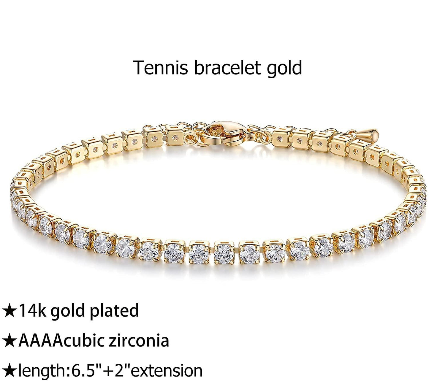 Classic CZ Tennis Bracelet - Aiora