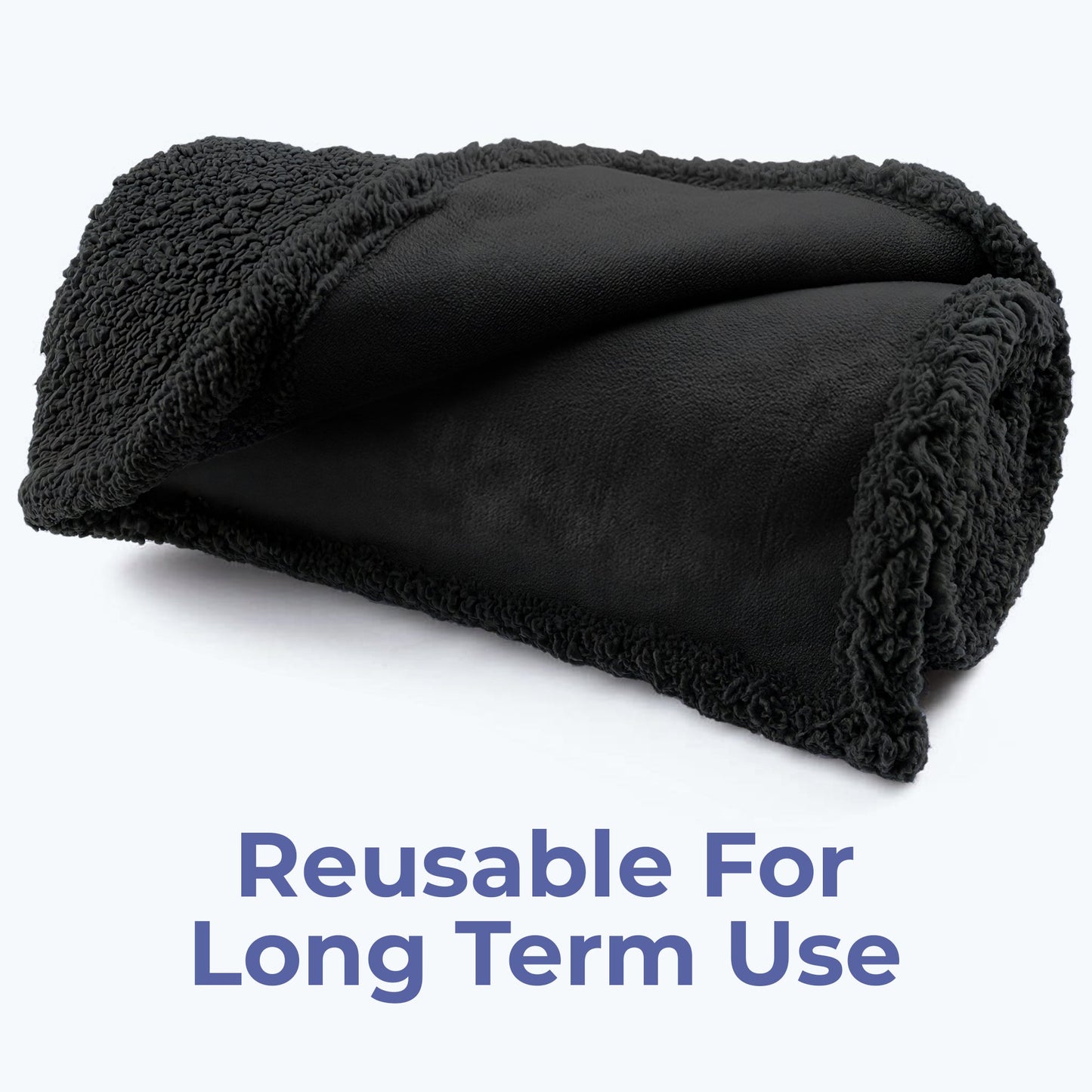 Waterproof Intimacy Blanket - Black / DOUBLE (100x145cm)