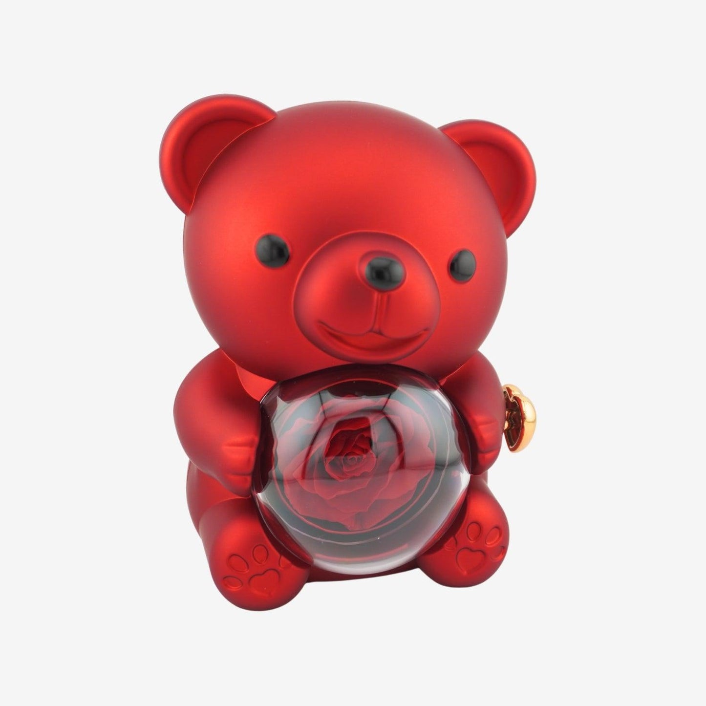 Eternal Rose Bear with Engraved Necklace - Aiora