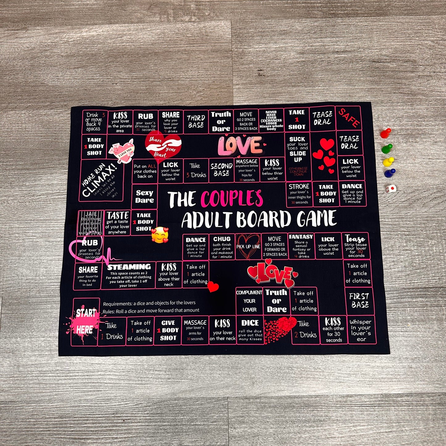 The Couple's Adult Board Game - Aiora