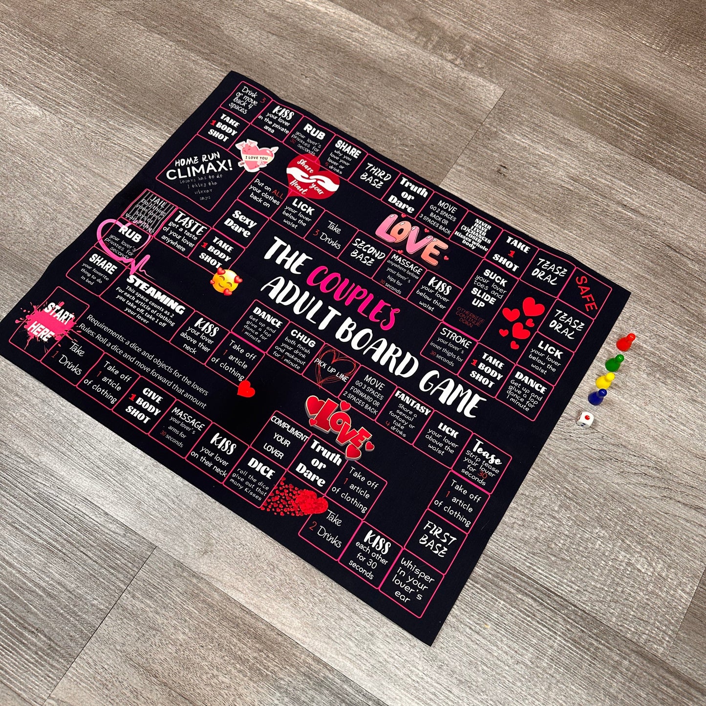 The Couple's Adult Board Game - Aiora