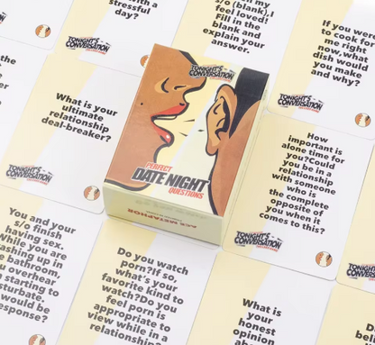 Tonight's Conversation: Date Night Edition – Intimate Card Game for Couples - Aiora