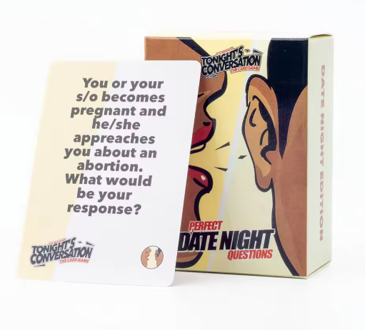 Tonight's Conversation: Date Night Edition – Intimate Card Game for Couples - Aiora
