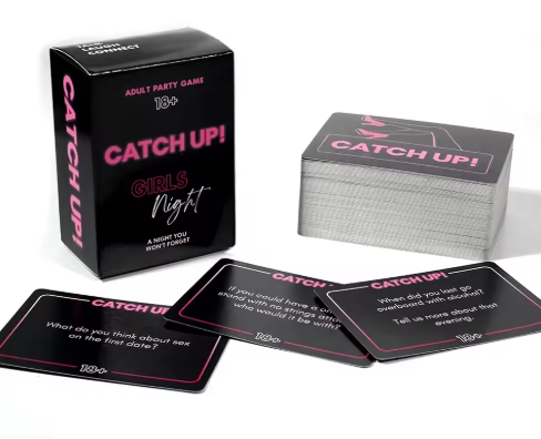 Catch Up Girls Night Card Game | The Ultimate Bachelorette & Party Game - Aiora