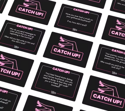 Catch Up Girls Night Card Game | The Ultimate Bachelorette & Party Game - Aiora