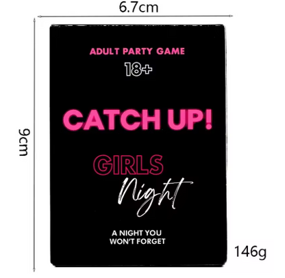 Catch Up Girls Night Card Game | The Ultimate Bachelorette & Party Game - Aiora