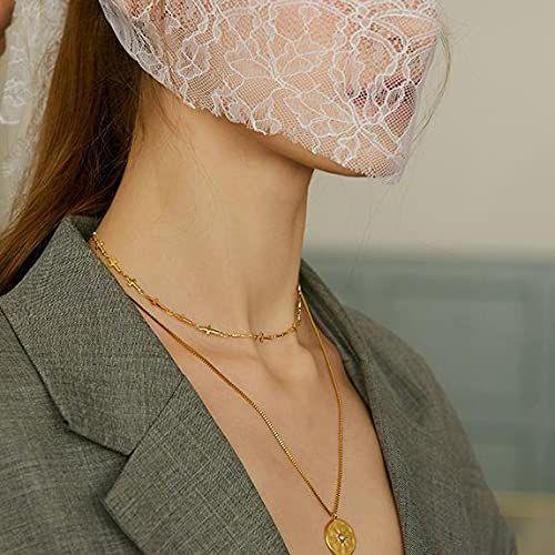 Fashion Cross Choker Necklace