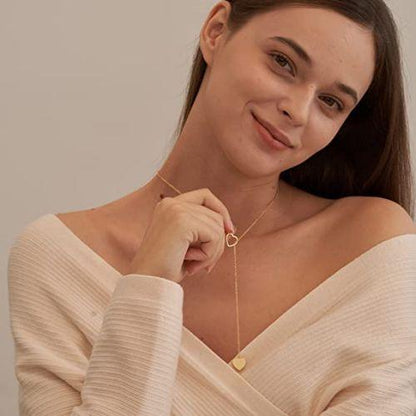 Heart to Heart Y Necklace