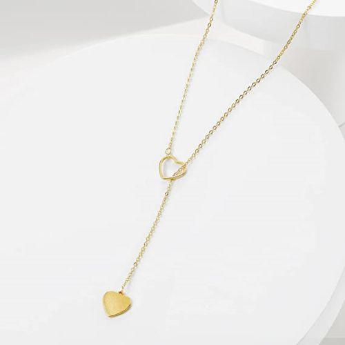 Heart to Heart Y Necklace