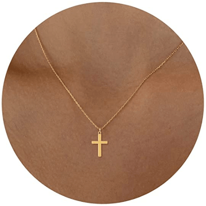 Small Cross Pendant Necklace