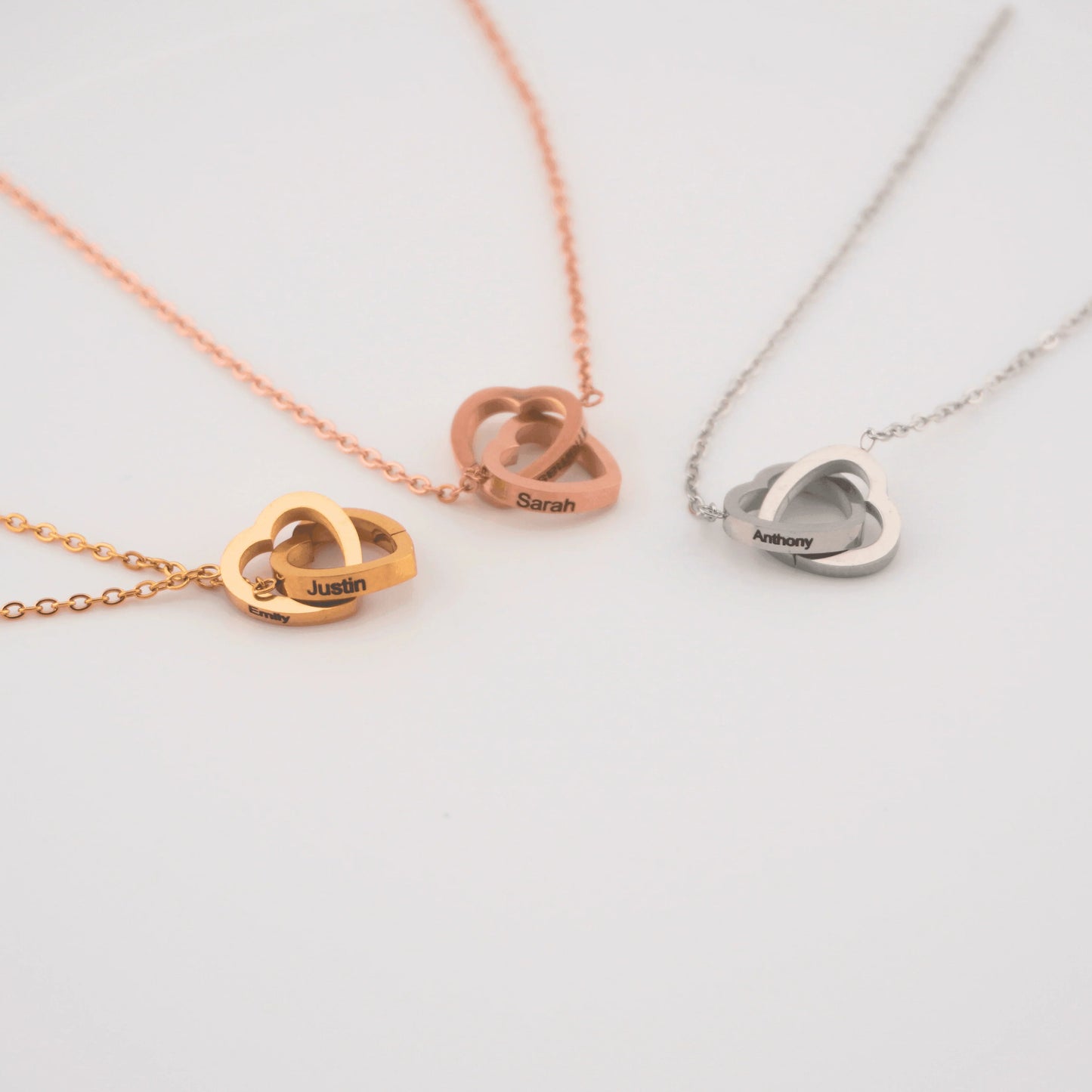 Eternal Rose Bear with Engraved Necklace - Aiora