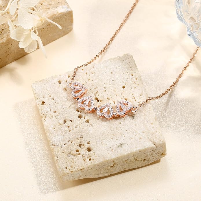 Love Heart Magnetic/Foldable Pendant Necklace